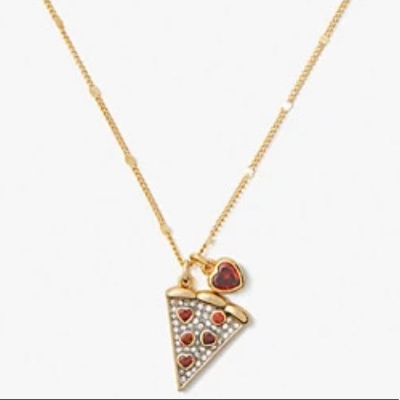 Kate Spade pizza my heart pendant necklace - Picture 8 of 9